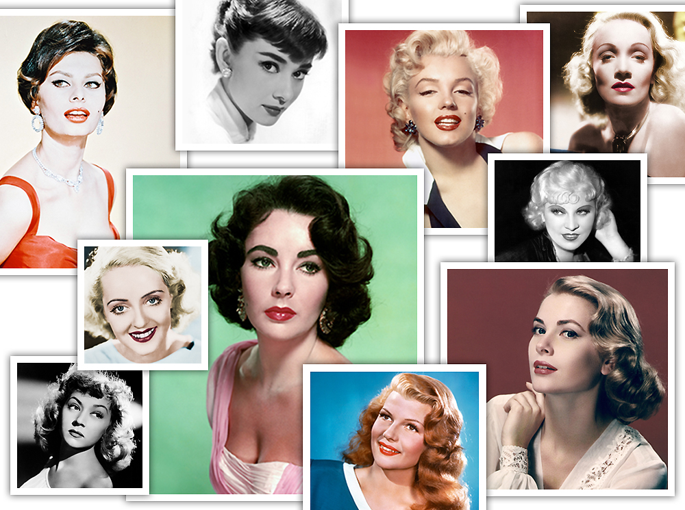 Точь-в-точь: 10 приемов преображения от актрис «Золотого Голливуда» | marieclaire.ru