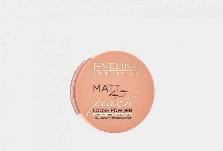 пудра для лица Eveline Matt My Day Loose Powder 