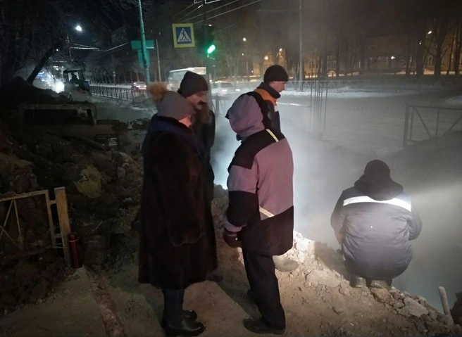 Сорокина сообщила о демонтаже поврежденного участка теплотрассы | ya62.ru