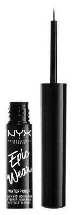 NYX professional makeup Лайнер для глаз и тела Epic Wear Metallic Liquid Liner