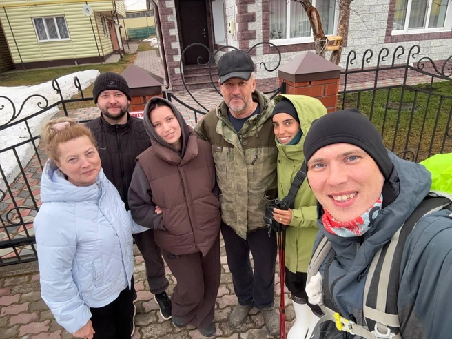 На пути пары встретилось немало замечательных людей. Некоторые приглашали остановиться у них, окружив максимумом заботы  | Источник: Family_walk_rf / T.me