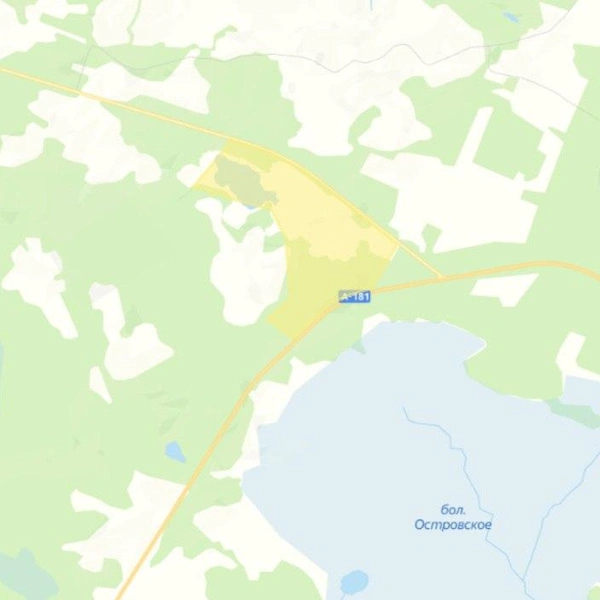 КПО «Островский» | Источник: Публичная кадастровая карта