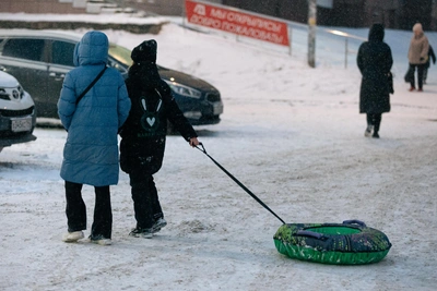 Тюбинг сбил пенсионерку в Домбаровском районе