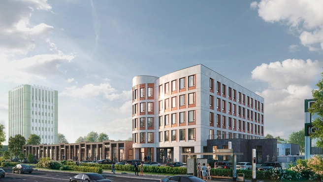 Конструктив здания сохранят, здание останется той же высоты, что и сейчас | Источник: СЗ «Первомай»