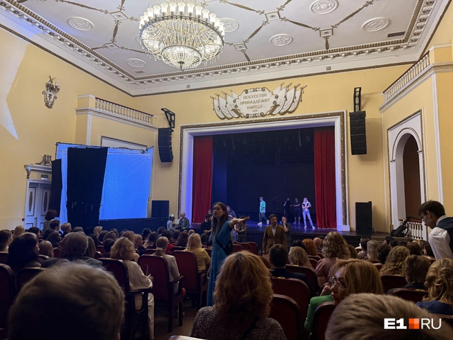 Первые ряды были заняты молниеносно | Источник: Дарья Костомина / E1.RU