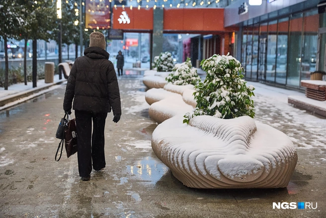 Температура в городе снова станет плюсовой | Источник: Александр Ощепков / NGS.RU