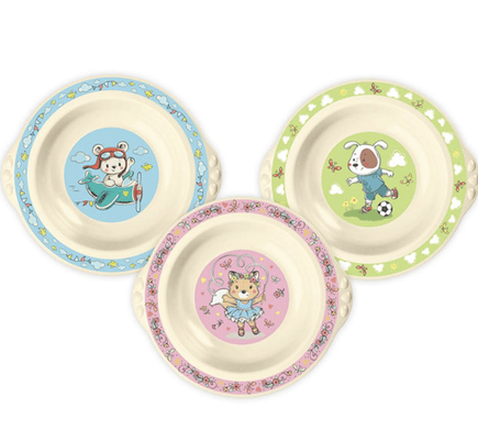 тарелка детская из пластика