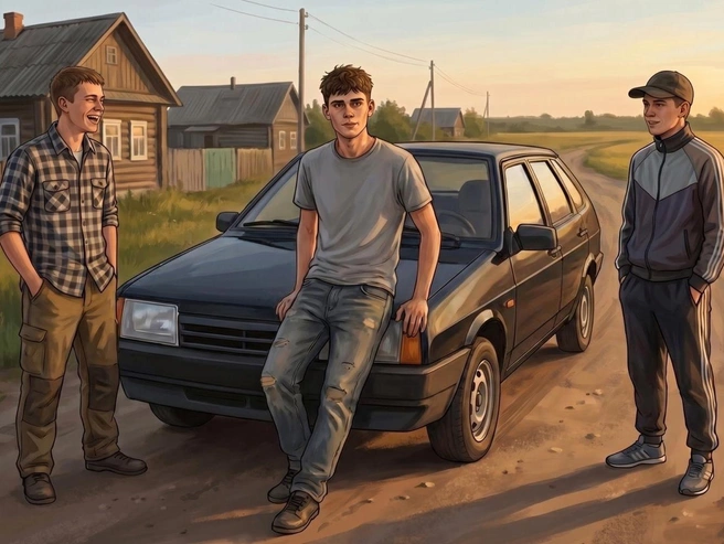 Автомобиль, купленный родителями для Вячеслава | Источник: Юрий Скулыбердин / Городские медиа