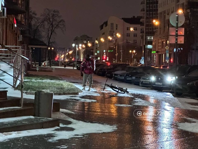 Тюмень может снова оказаться во власти гололеда | Источник: читатель 72.RU