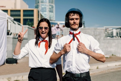 Яркие парочки Екатеринбурга: конкурс костюмов на E1 SUP FEST