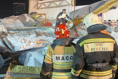 Rescuer details debris removal at collapsed Novosibirsk mall in first-person video