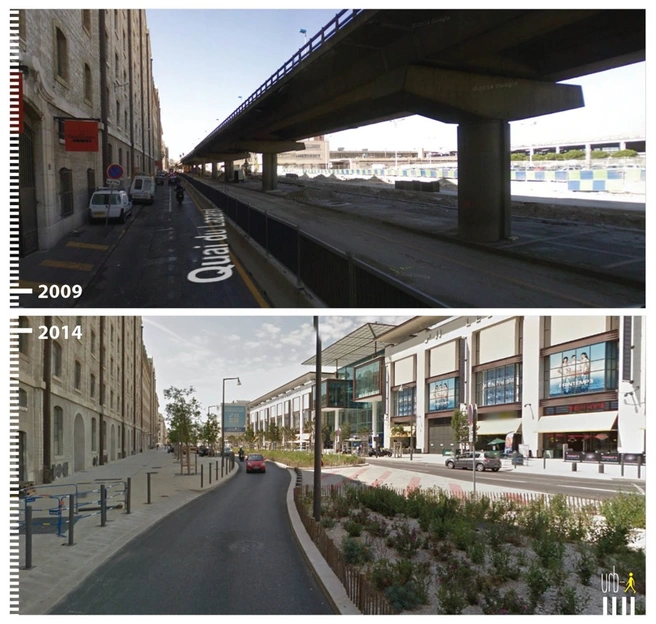 снос эстакады в марселе