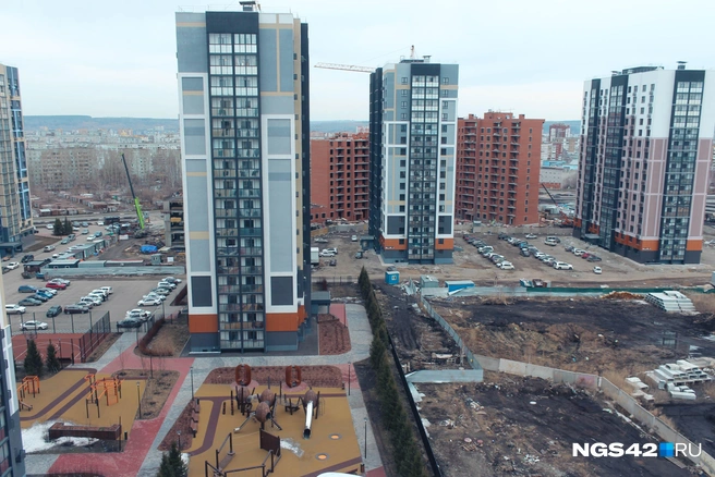 В ЖК живут между стройкой и стилем | Источник: Валерия Городецкая / NGS42.RU
