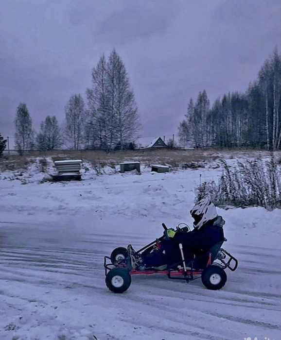 Готовьтесь к тому, что трасса будет ледяной | Источник: Avito.ru