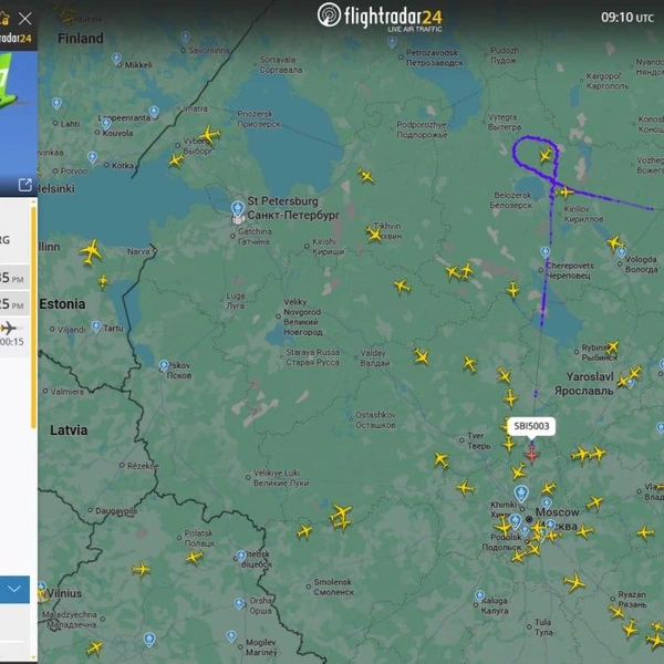 Источник: FlightRadar24