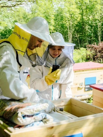 На пасеках производится лесной мед с разнотравья | Источник: Артём Жаров