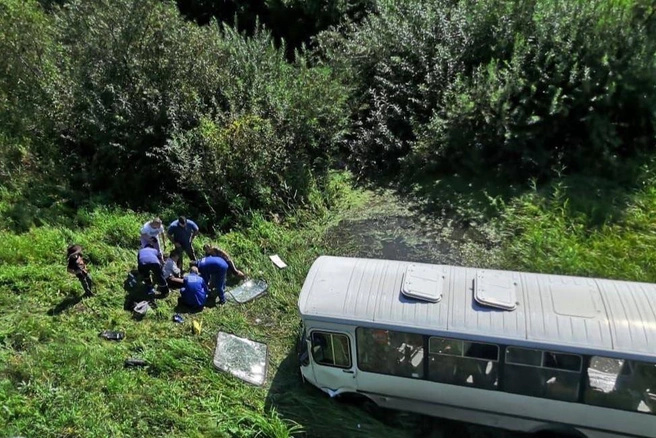 Водитель съехал в кювет | Источник: прокуратура Новосибирской области