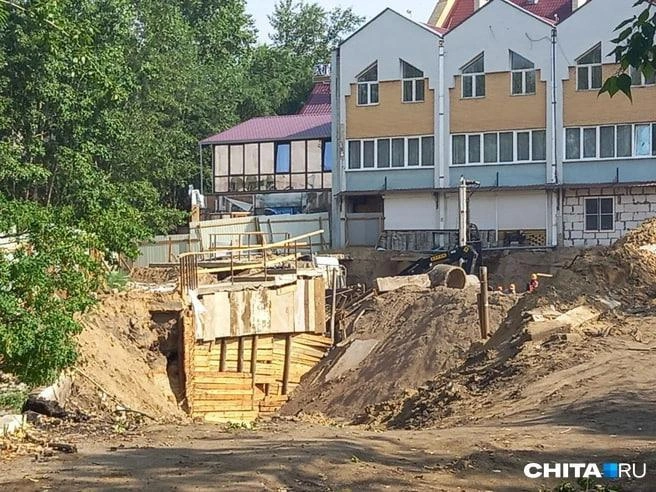 Лето 2024-го, работы начались | Источник: «Чита.Ру»