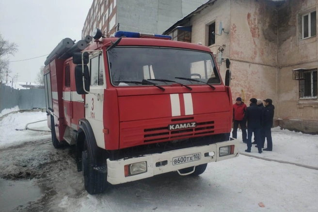 Пожарные справились с огнем достаточно быстро | Источник: МЧС Башкирии