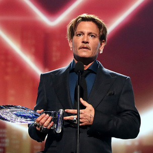 Джонни Депп заплакал на сцене премии People's Choice Awards