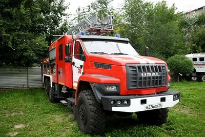 Пожарные части Приамурья получат новые автоцистерны и УАЗы