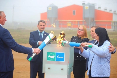 В Куньинском районе ввели газопровод длиной 22 км