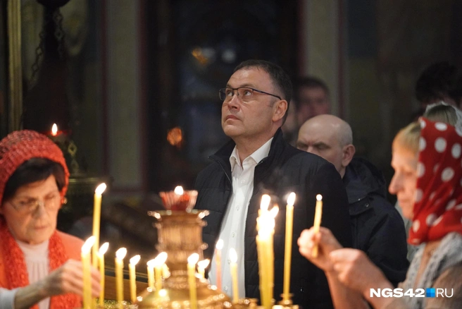 Службы посетил губернатор Илья Середюк | Источник: Евгений Горбачев / NGS42.RU