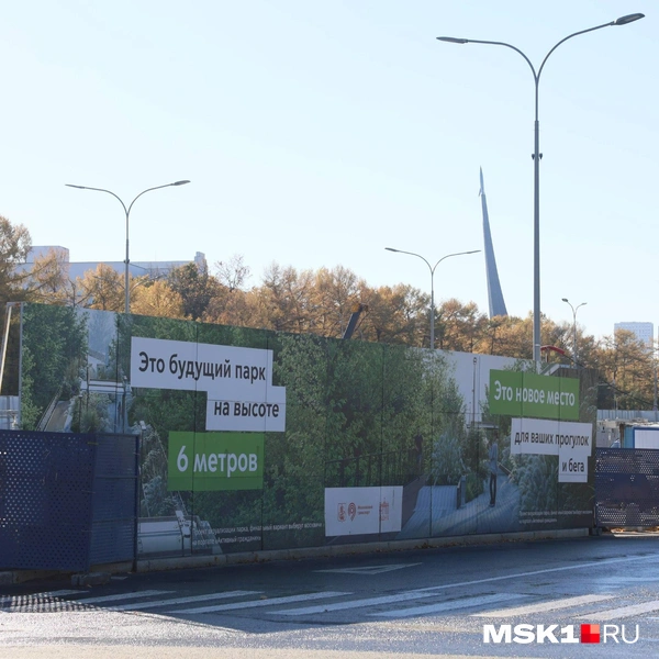 Вокруг стройплощадки стоит забор | Источник: Артем Устюжанин / MSK1.RU