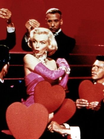 Мэрилин Монро в фильме «Джентльмены предпочитают блондинок»
