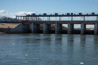 Тобол в Кургане стремительно поднимается