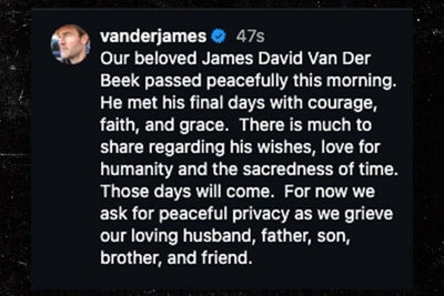 Звезда «Бухты Доусона» Джеймс Ван Дер Бик умер в 48 лет