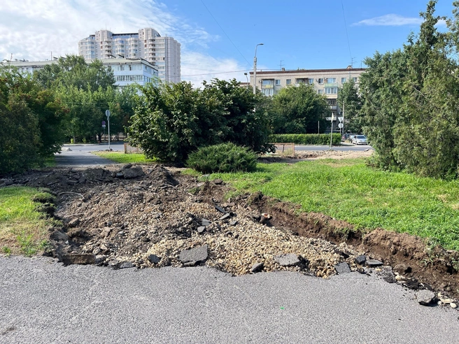 До начала работ дорожка находилась в хорошем состоянии | Источник: читатели V1.RU