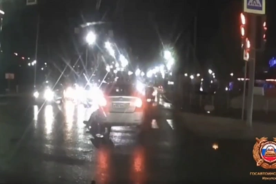 ДТП в Иркутске: подросток на мотоцикле проехал на красный