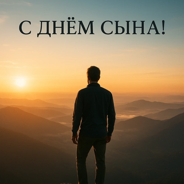 открытка с днем сыновей, поздравление с днем сына открытки, скачать открытку с днем сыновей, открытки с днем сыновей бесплатно, открытка с днем сына взрослого, день сыновей в россии в 2025, день сыновей в 2025 году, День сыновей в 2025 какого числа | Источник: chatGPT