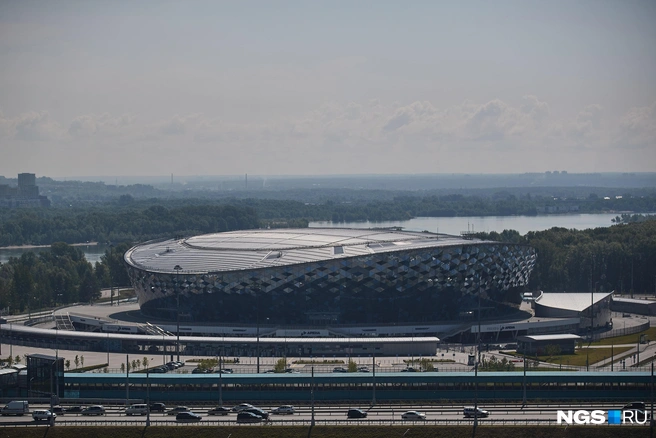 Для ливневок у арены готовят документы | Источник: Александр Ощепков / NGS.RU