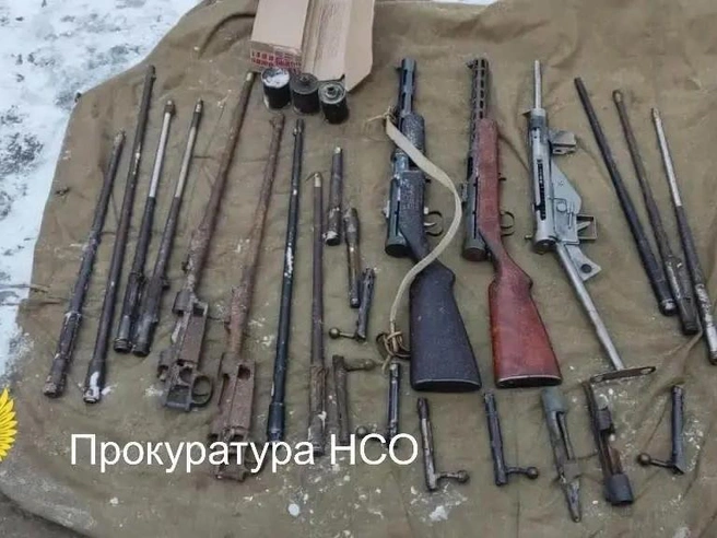 Всего фигурирует 13 затворов | Источник: Пресс-служба прокуратуры Новосибирской области