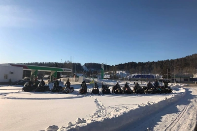 Снегоходная экспедиция пересекает Урал, финиш в Прикамье