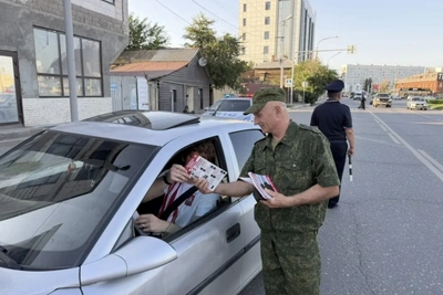 Совместные рейды ГАИ и казаков в Астраханской области