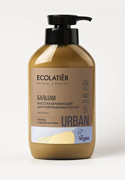 Бальзам для волос восстанавливающий для поврежденных волос, Ecolatier