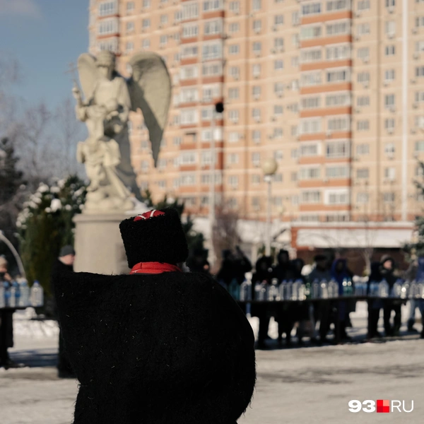 За процессом следили казаки | Источник: Дарья Паращенко / 93.RU