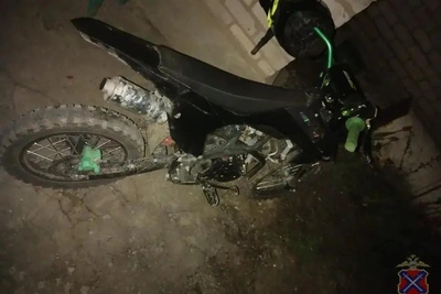 Два мотоциклиста столкнулись под Волгоградом: один 12 лет, другой без прав