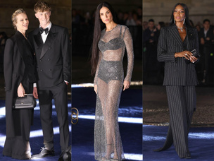 Деми Мур ослепила своей красотой, Ева Герцигова вывела в свет 16-летнего сына: звездный вечер Dolce & Gabbana