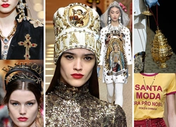 5 деталей коллекции Dolce & Gabbana FW18-19, которые заденут чувства верующих