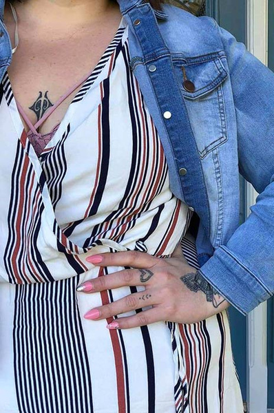 как одеваться, чтобы спрятать живот