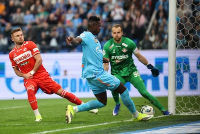 Два пенальти принесли «Зениту» победу над «Спартаком»