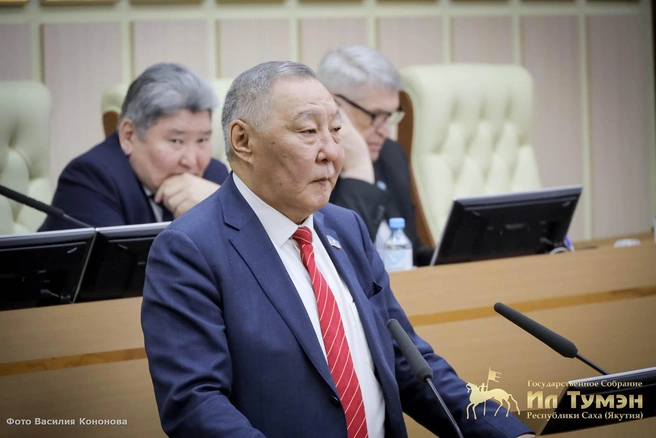 Владимир Поскачин выступил с пламенной речью, но не сработало  | Источник: Василий Кононов / Ил Тумэн