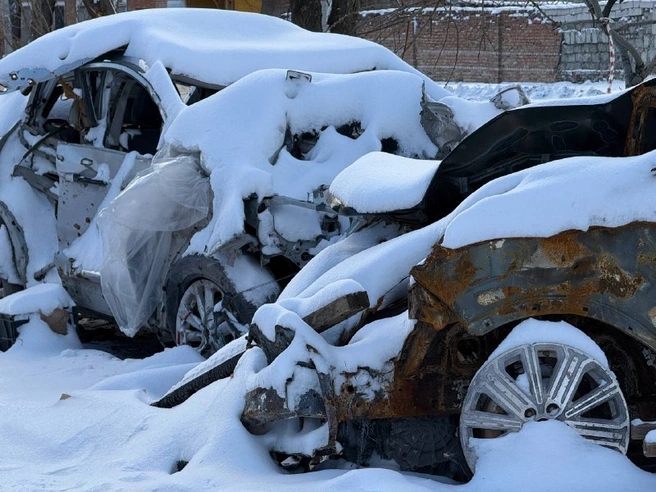 Максимальная выплата за поврежденный автомобиль — 500 тысяч рублей, за уничтоженный — 1 миллион рублей | Источник: Валентин Кукин / Telegram.org