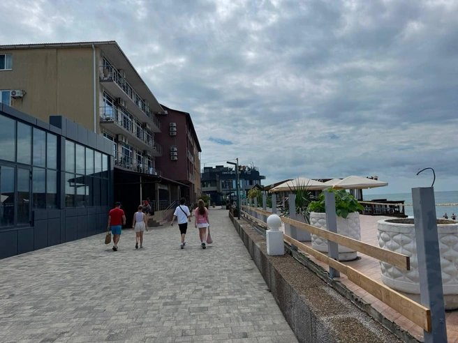 Утренняя обстановка на курорте | Источник: Читатель 72.RU 
