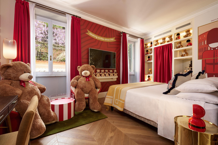 В отеле Hotel de Russie в Риме открылся фирменный люкс Hamleys