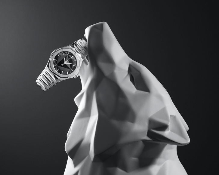 Произведение искусства, которое показывает время: Hublot презентовали часы, созданные совместно со знаменитым скульптором